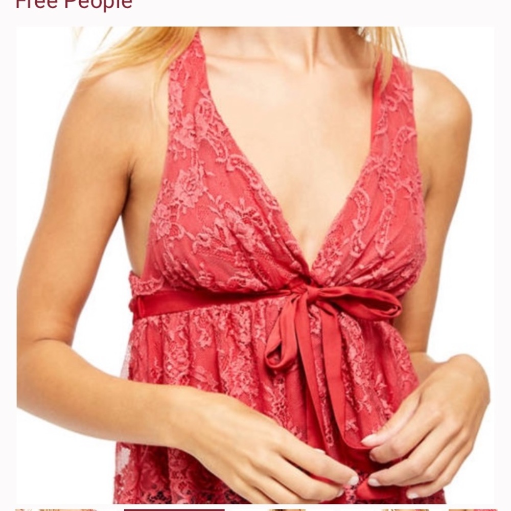 Free People NWOT gorgeous Cami/Tank